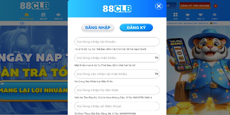 Chia sẻ cách đăng ký để trải nghiệm game casino trên website
